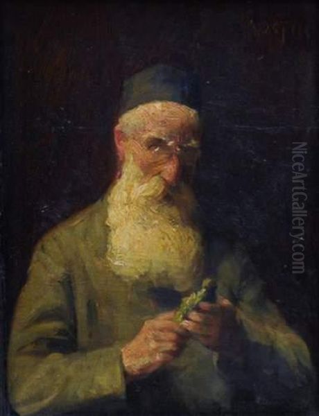 Portrait D'homme Oil Painting by Alfred Defize