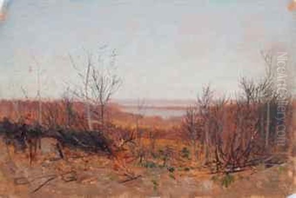 Early Spring Oil Painting by Lockwood Deforest