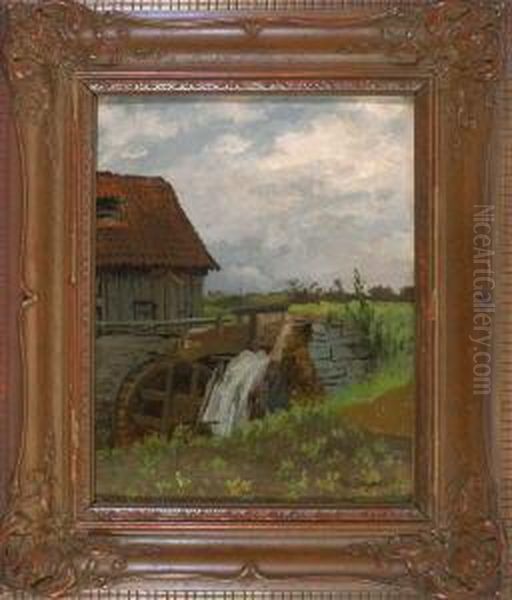 Onhe Titel Oil Painting by Wilhelm Degode