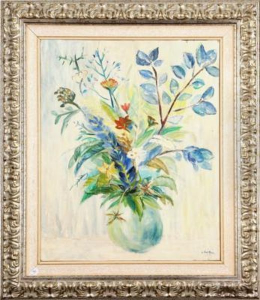 Fiori Oil Painting by Angelo Del Bon