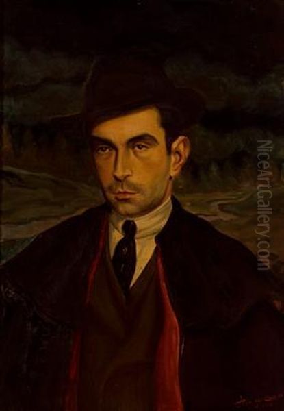 Retrato De Caballero Oil Painting by Jose del Castillo