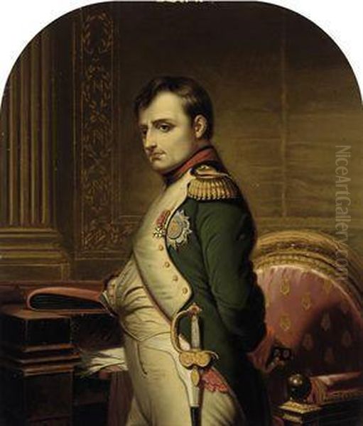 Napoleon Bonaparte Oil Painting by Hippolyte (Paul) Delaroche