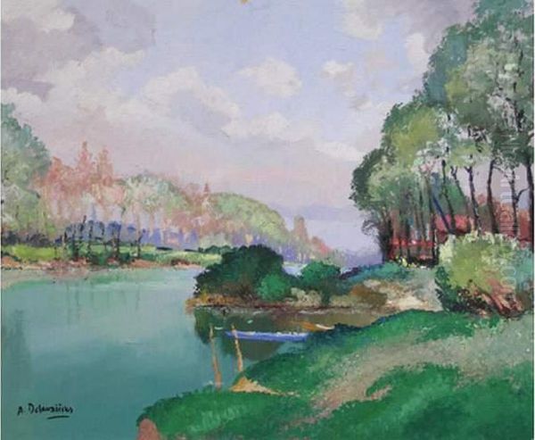 Delauzieres . Bords De Sevre by Andre Delauzieres