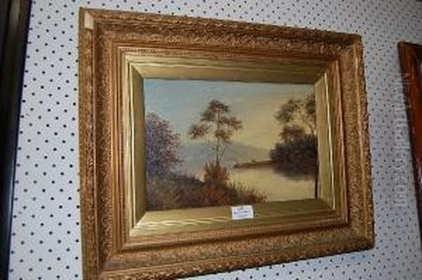 Lane Cove River Oil Painting by Valentine, Val Delawarr