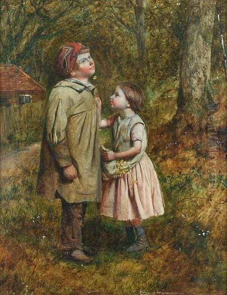 Do You Like Butter? Oil Painting by John Henry Dell