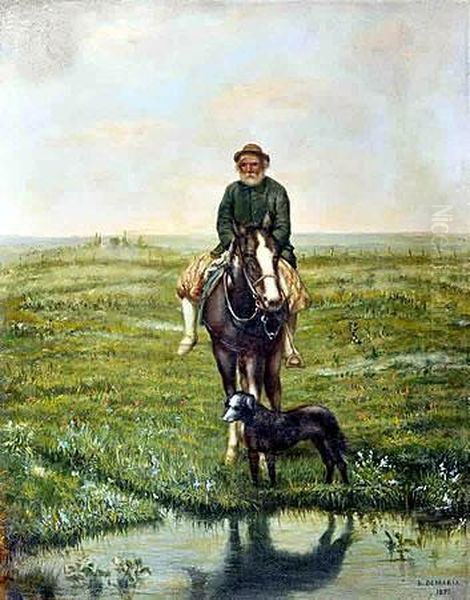 Viejo Capataz De Estancia Oil Painting by Bernabe Demaria