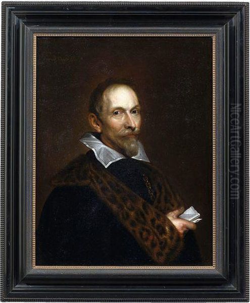 Bildnis Des Jan Van Den Wouwer Oil Painting by Frans Denys