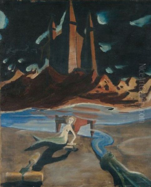 Le Chateau De La Sirene Oil Painting by Robert Desnos