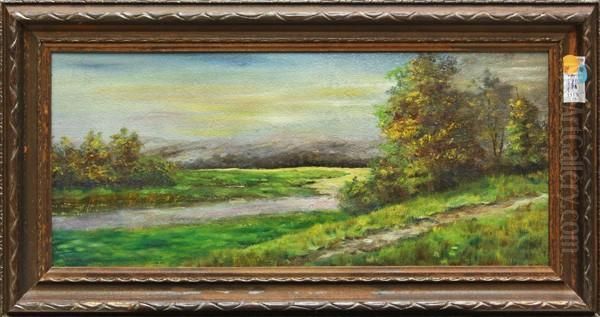 California Landscape Oil Painting by Richard Detreville