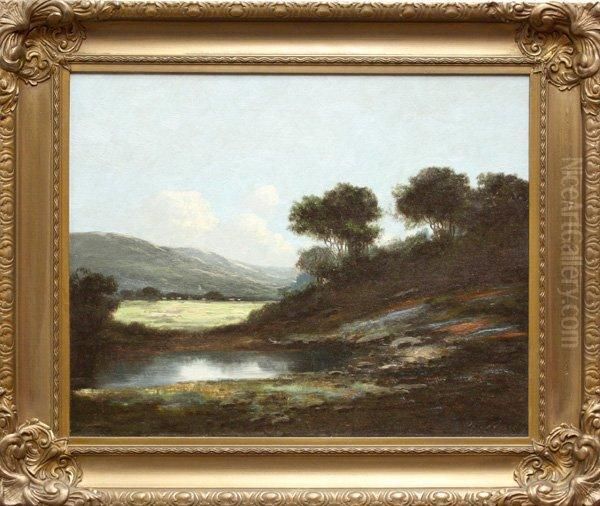 Marin Meadow Oil Painting by Richard Detreville