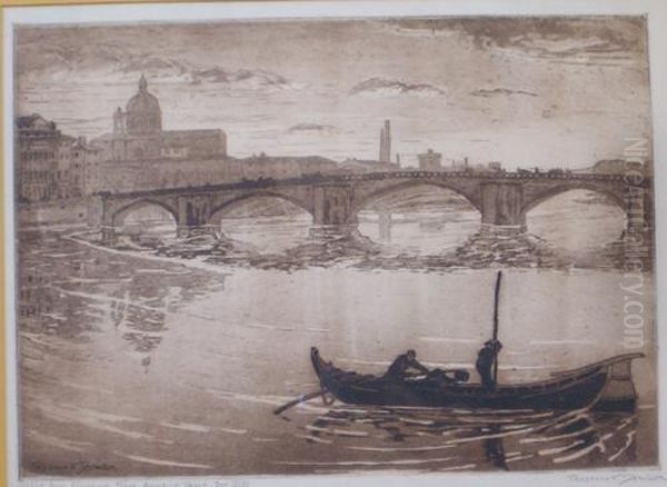 The Arno Florence by Frederick K. Detwiller