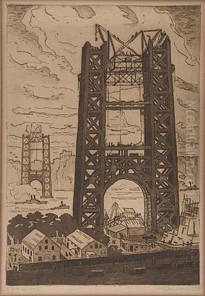 George Washington Bridge Construction>. by Frederick K. Detwiller