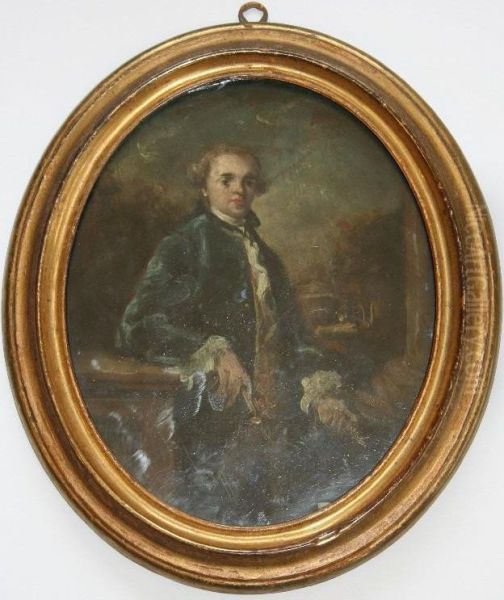 Portrait Of A Gentleman Oil Painting by Arthur Devis