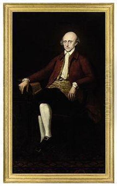 Portrait Of Warren Hastings (1732-1818), Oil Painting by Arthur William Devis