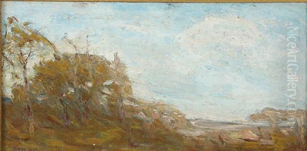 Autumn Oil Painting by Charles Melville Dewey