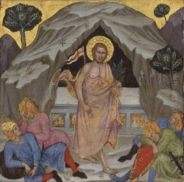 The Resurrection Oil Painting by Taddeo Di Bartolo