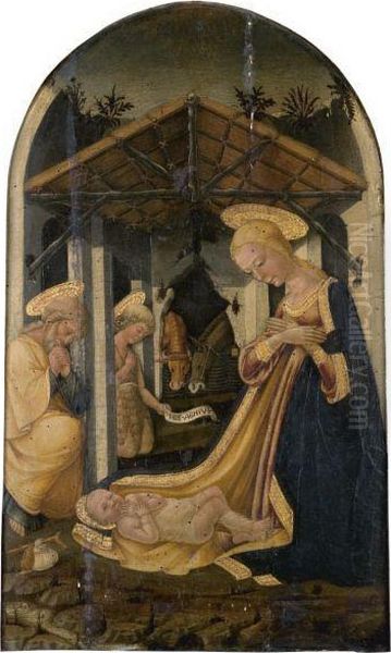 The Nativity Oil Painting by Bicci Di Neri