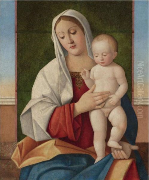 The Madonna And Child Oil Painting by Francesco Bissolo