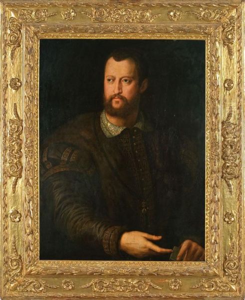 Ritratto Di Cosimo I De' Medici Oil Painting by Agnolo Bronzino