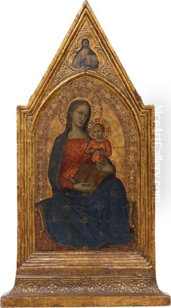 Madonna Mit Kind Oil Painting by Jacopo di Cione