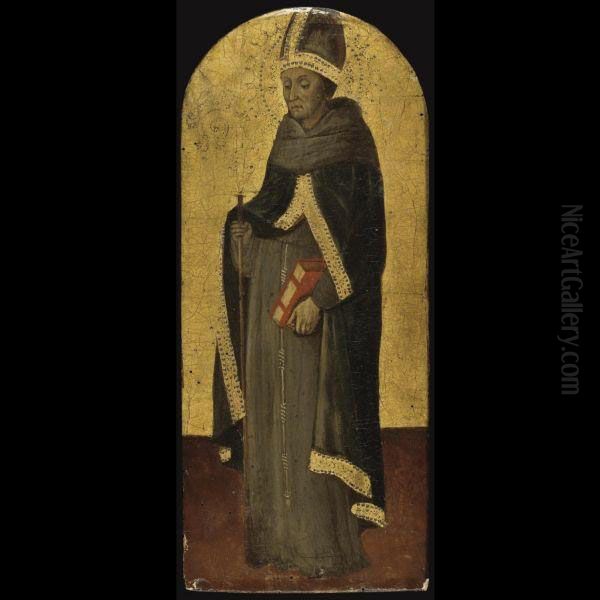 St. Louis Of Toulouse Oil Painting by Domenico Di Michelino