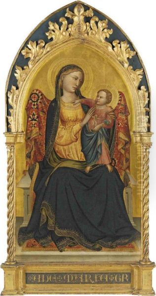 The Madonna And Child Oil Painting by Lorenzo Di Niccolo Di Martino