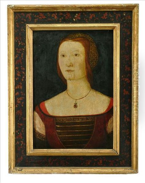 Portrait Of A Lady Oil Painting by Cosimo Rosselli