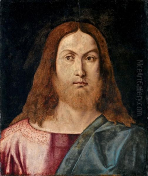 Volto Di Cristo Oil Painting by Benedetto Diana