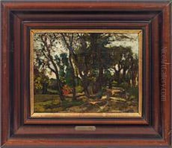 Waldlandschaft Oil Painting by Narcisse Virgilio Diaz De La Pena