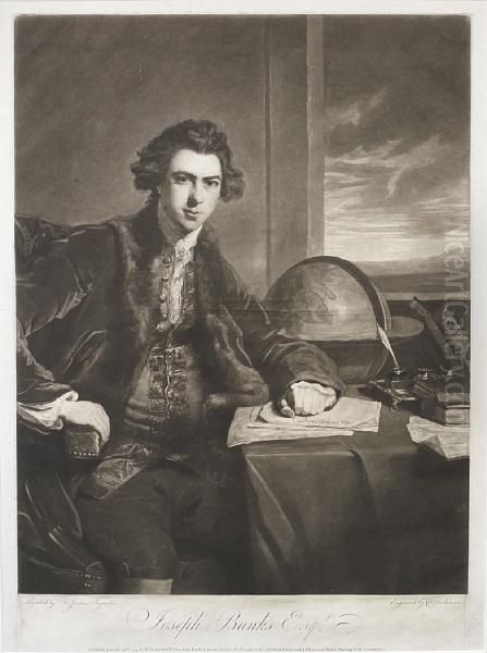 Banks, Sir Joseph Oil Painting by William Dickinson