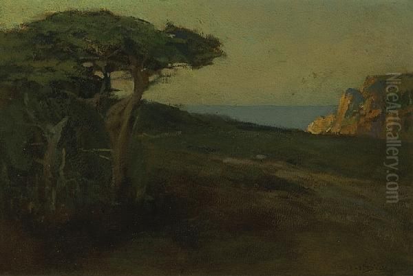 Monterey Coast Oil Painting by Charles John Dickman