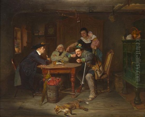 Pub Scene by Anton Dieffenbach