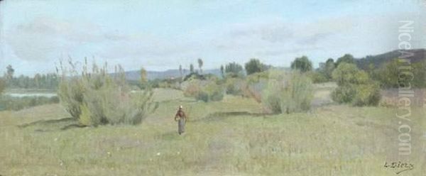 Paysage Oil Painting by Leon Dierx