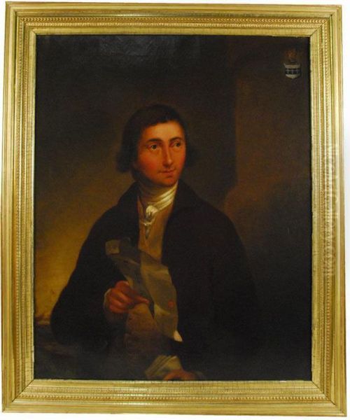 Portrait Of William Patterson Oil Painting by Louis Dieterick