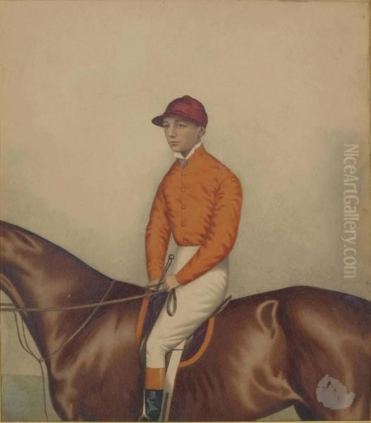 N. Robinson On Horseback Oil Painting by Joshua Dighton