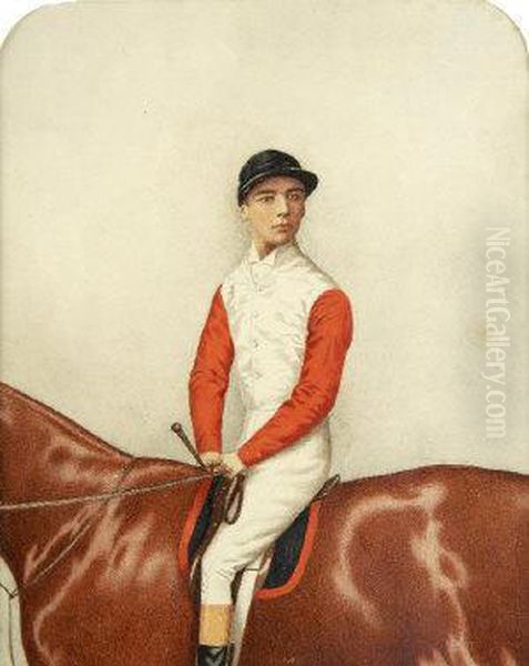 F. Allsopp On Sir Hugo Oil Painting by Joshua Dighton