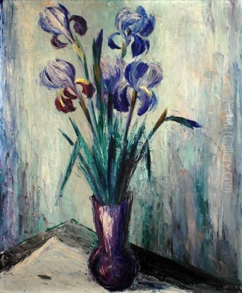 Bouquet Oil Painting by Peter Dillinger