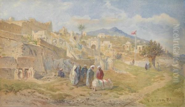 Arab Cemetery, Tetouan, Morocco by Frank Dillon