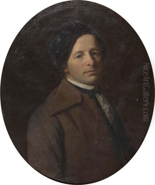 Portrait Des Ratsherren David Von Wyss. 1790. Oil Painting by Felix Maria Diogg