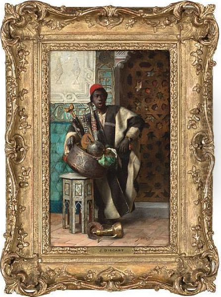 The Moorish Merchant Oil Painting by Jean Discart