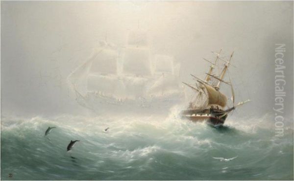 The Flying Dutchman Oil Painting by Charles Temple Dix