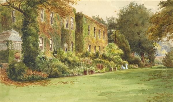 Ladyarcher's House Oil Painting by Frederick Charles Dixey