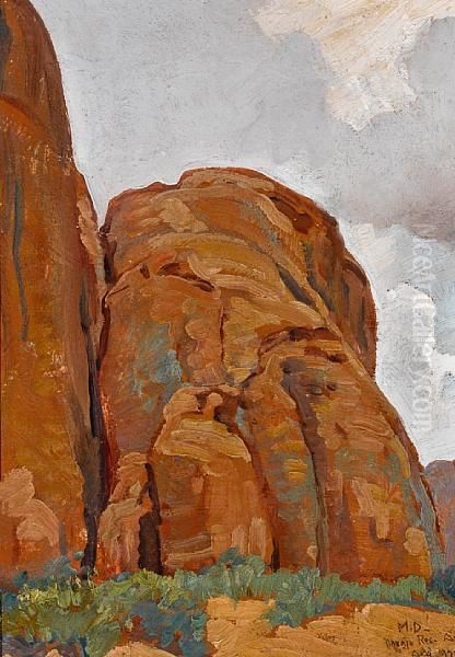 Navajo Reservation Oil Painting by Maynard Dixon