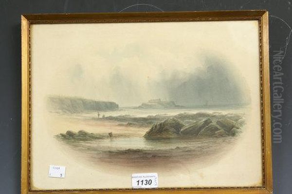 A Set Of Three, Rocky Coves Oil Painting by Pelham Dixon