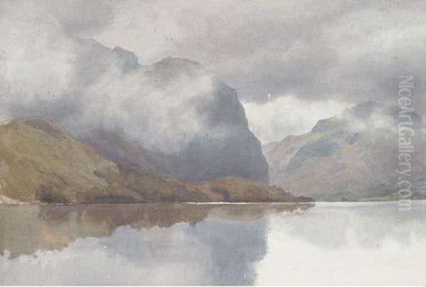 Loch Lubnaig, Strathyre Oil Painting by Percy Dixon