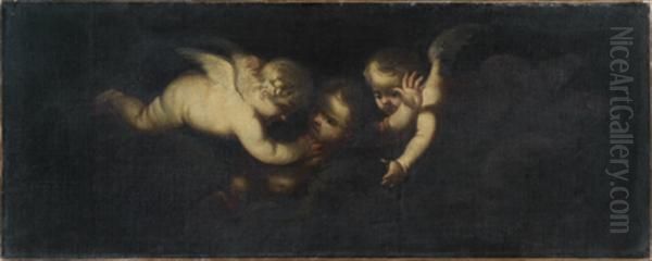 Trois Anges Oil Painting by Giovanni Do