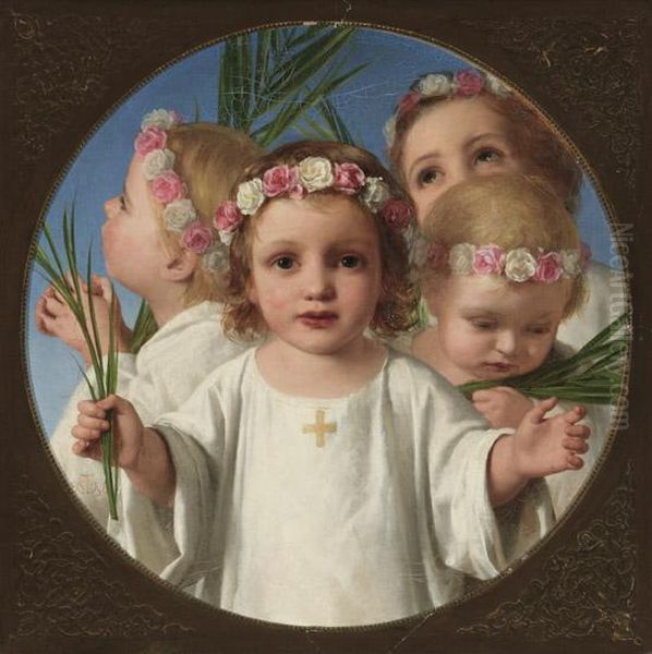 Holy Innocents Oil Painting by William Charles Thomas Dobson