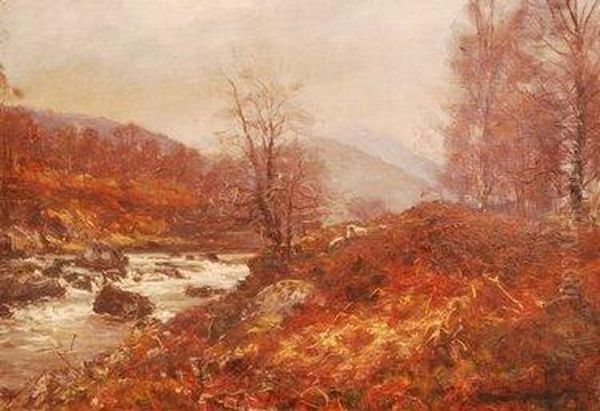 In Glenmoriston Oil Painting by Alexander Brownlie Docharty