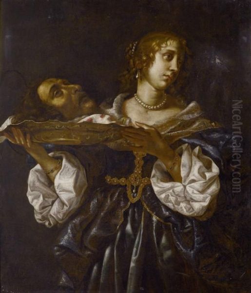 Judith And Holofernes Oil Painting by Carlo Dolci