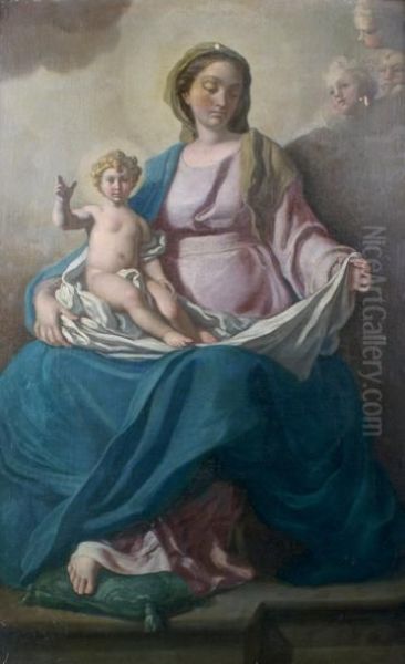 La Vierge Et L'enfant Oil Painting by Carlo Dolci